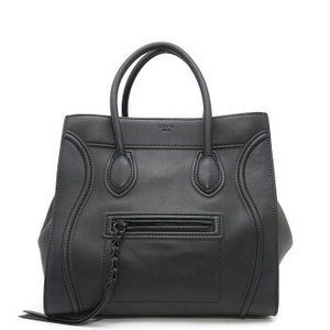 Celine Luggage Phantom Tote Bag Black
